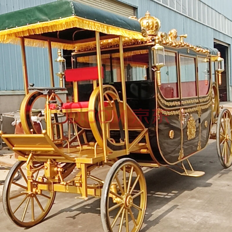 電動皇家馬車歐式觀光灰姑娘充電馬車婚慶影視景觀室外擺可坐租賃