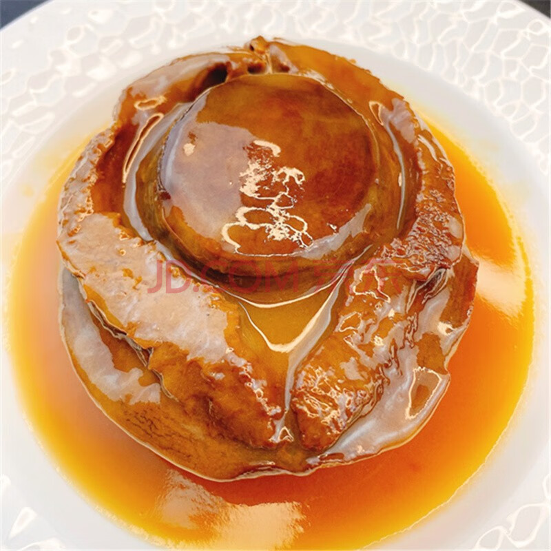 燕青春即食溏心鲍鱼2头两头一只溏心鲍加热即食鲍鱼海鲜熟食含鲍汁约