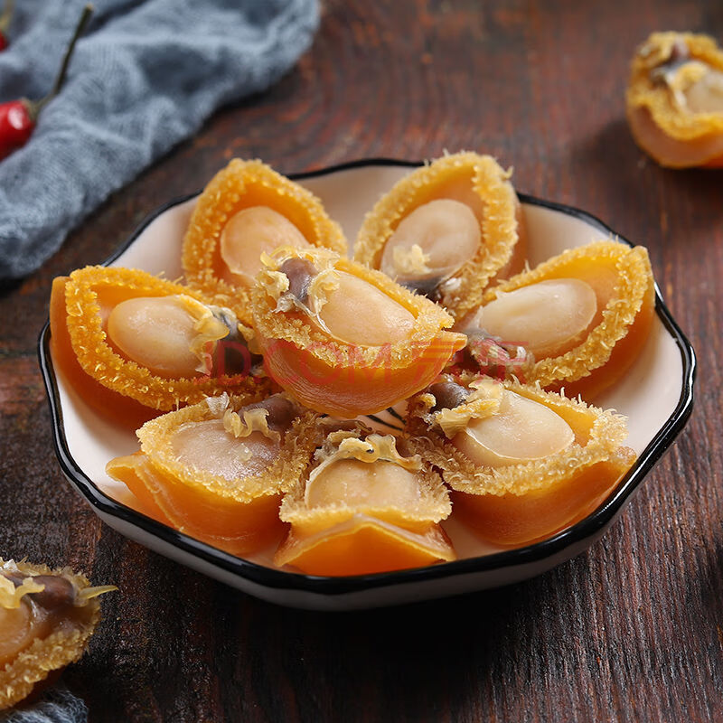 鲍鱼干小鲍鱼仔鲍鱼干货新鲜淡晒海鲜干货 特靓鲍鱼120头 500g