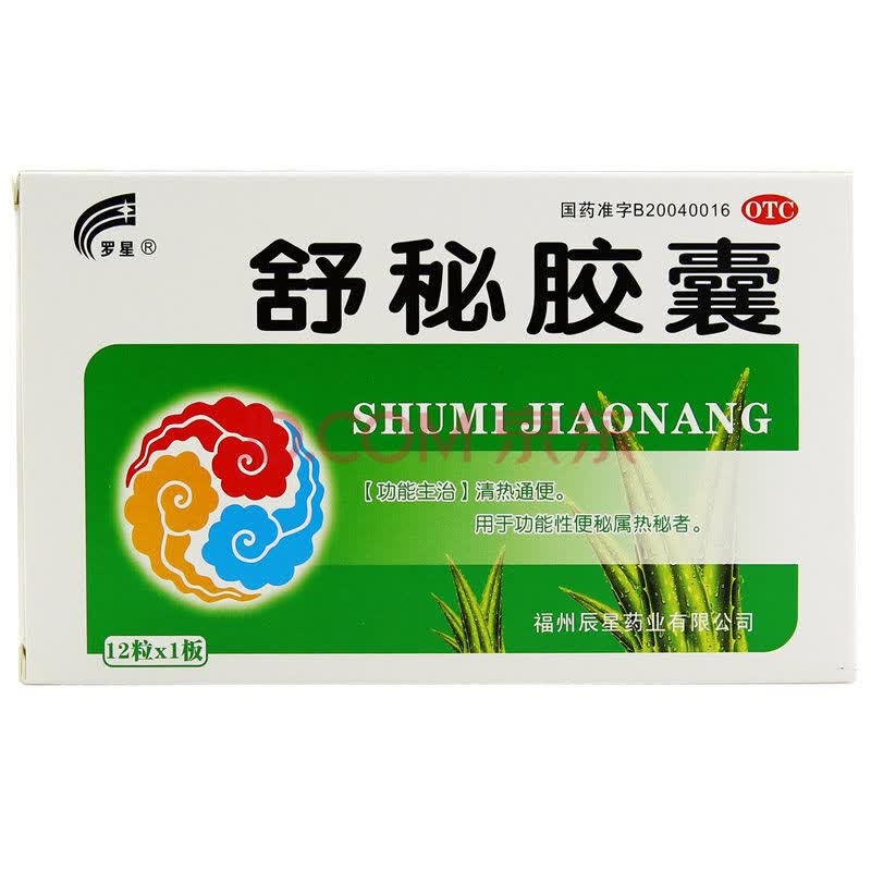 罗星 舒秘胶囊0.3g*12粒盒 kta 1盒装