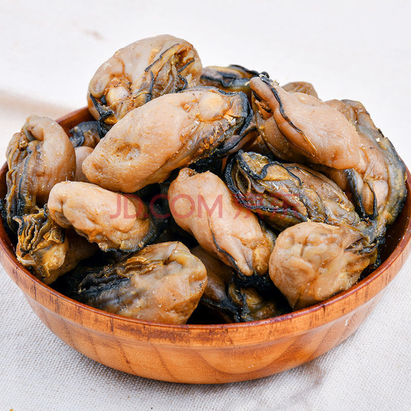 阳江特产生蚝干牡蛎干海蛎干生晒蚝肉淡晒生蚝干不抽油海味干货 中号