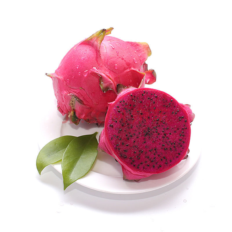 红心火龙果当季现摘水果新鲜整箱红肉火龙果非白心5斤大果 五斤大果