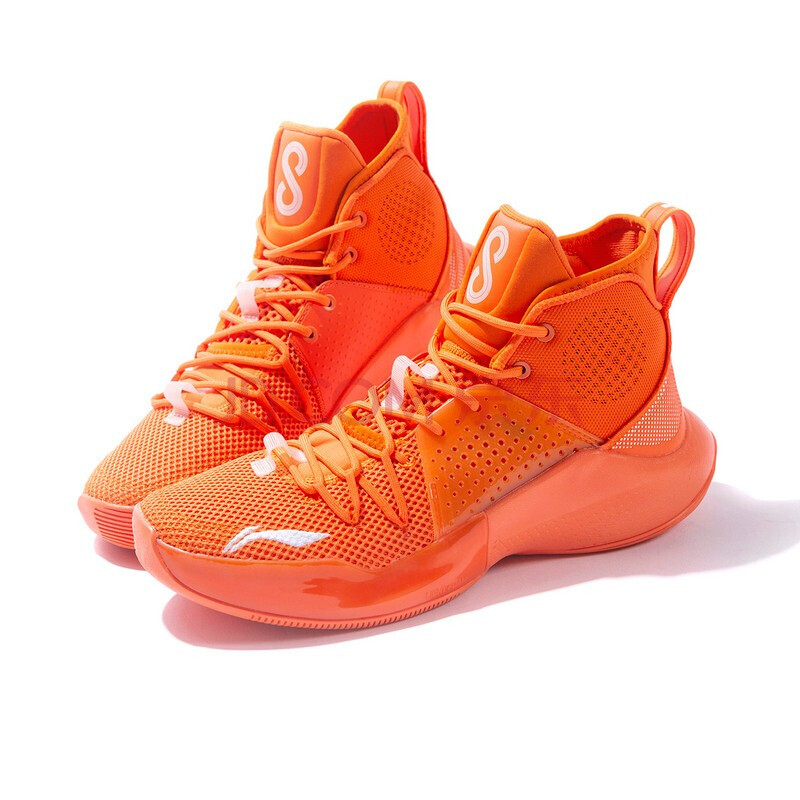驭帅14代版李宁篮球鞋男鞋驭帅新款运动鞋子 萝卜橙abaq025-5 41