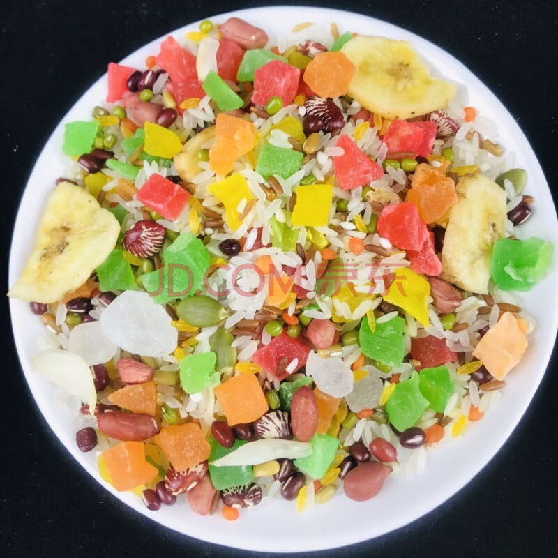 水果粥八宝粥原料1斤3斤装五谷杂粮粗粮代餐粥腊八粥营养早餐 一斤装