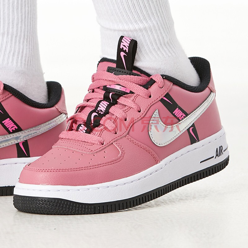 nike耐克女大童鞋 air force 1 (gs) af1 運動休閒板鞋cw6011-001 ct4