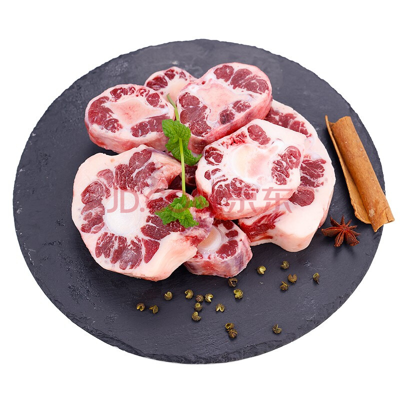 5kg 新鲜牛肉整根分切原切冷冻牛尾骨生鲜