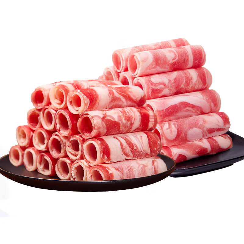 5斤新鲜羊肉卷牛肉卷生肥羊肥牛涮羊肉片冷冻火锅食材家用非雪花