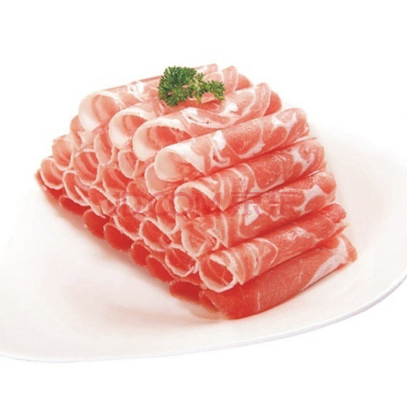羊肉片 羊肉卷200克新鲜内蒙小肥羊肉片刷涮火锅涮肉卷羊肉羔羊食材