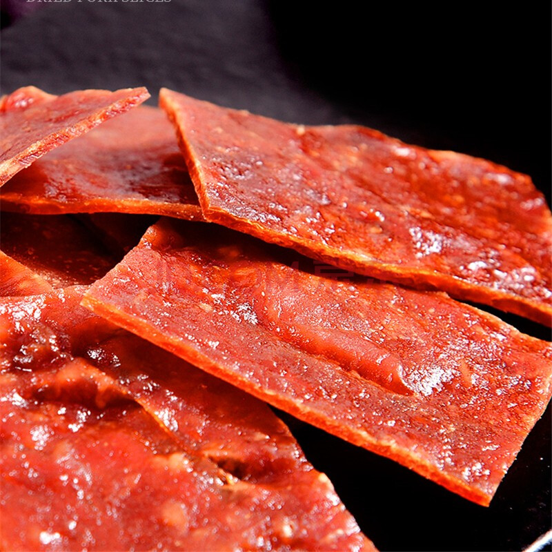 猪肉脯肉干零食蜜汁小吃靖江特产休闲食品熟食即食美食猪肉干 蜜汁味