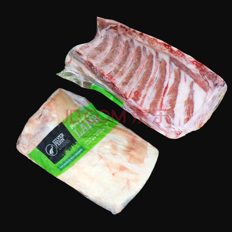 新西兰原装进口法式羊排 银蕨农场羔羊 带骨新鲜烧烤食材羊肉 原装
