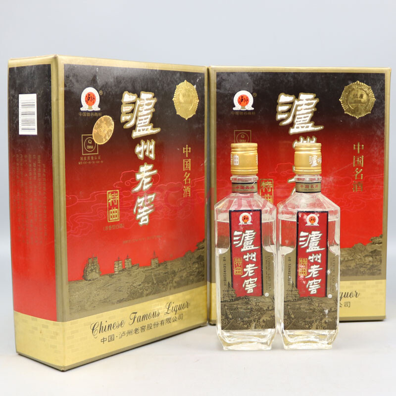 1996年瀘州老窖(特曲禮盒) 52度 500ml 2瓶【名酒 老酒】