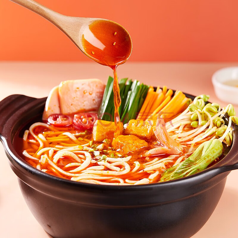 奥斯托马 过桥米线 350g 火锅米粉方便米线真空装送三包调料