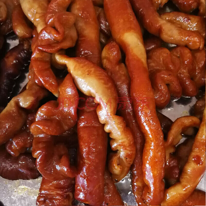 熏大肥肠 烟熏大肠 东北特产农家工艺 烟熏肠腊猪肠子500g 猪肉肠 熏