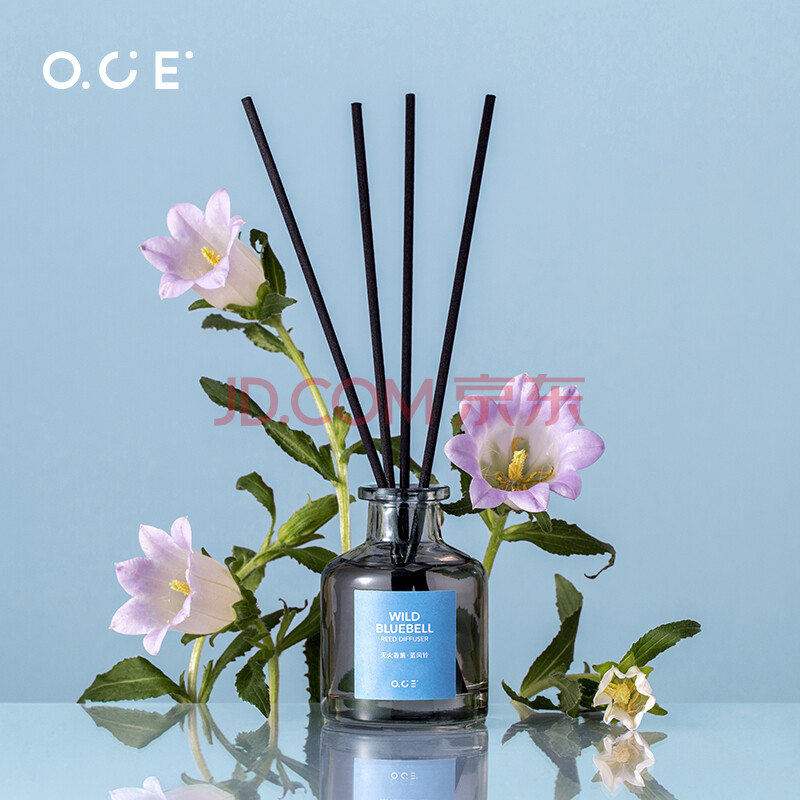 oce无火香薰精油空气清新剂家用房间卧室内藤条香薰持久厕所香氛摆件