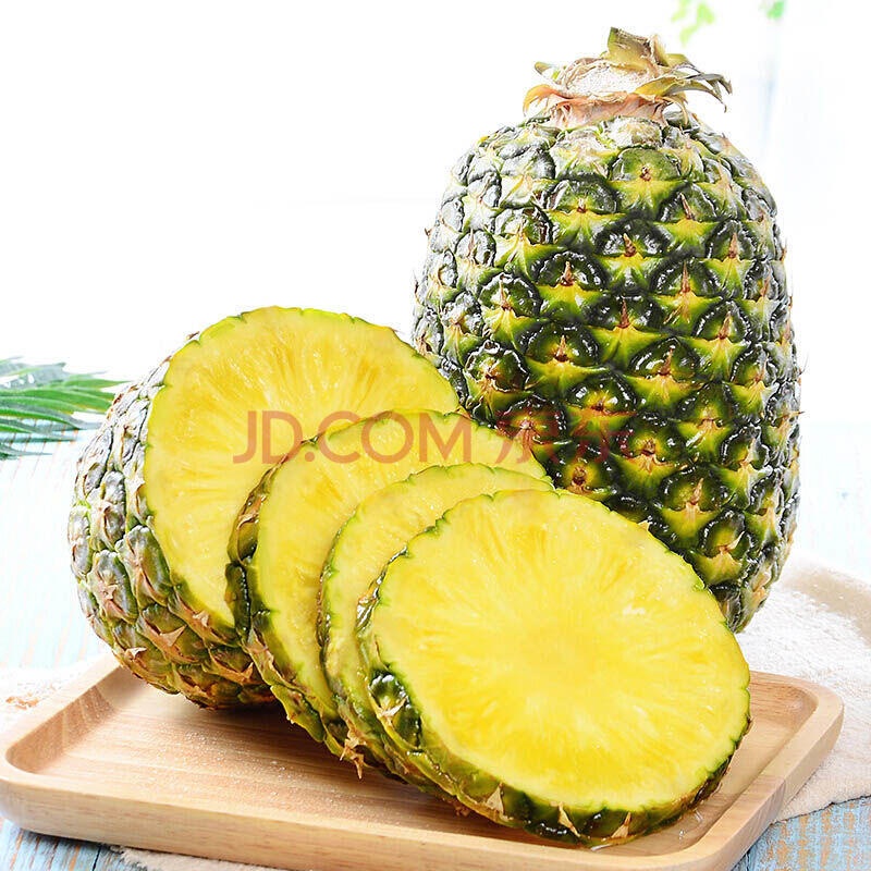 凤梨菲律宾无冠大凤梨fiesta菲爱5a钻石果2/4个整箱生鲜团建送礼 2个