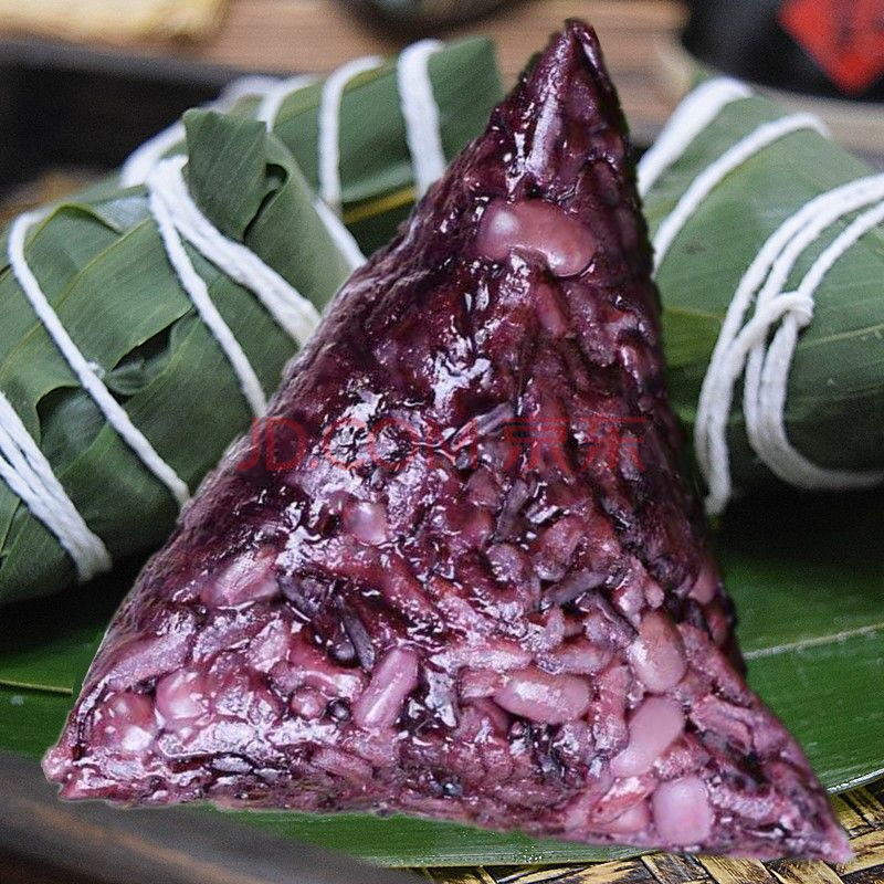 新鲜包制】白米粽子新鲜散装熟食粽子250克起农家手工纯糯米粽 黑米粽