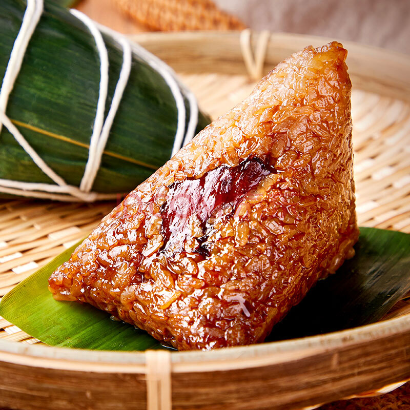 北京稻香村鲜肉粽子早餐半成品糯米甜粽端午送礼真空包装 鲜肉粽200g*