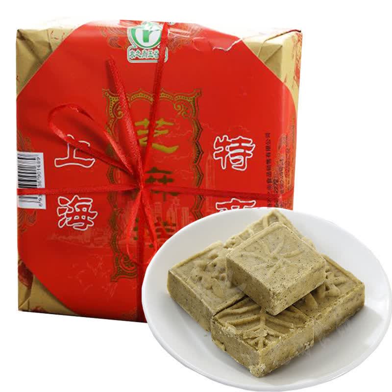 上海特产礼盒桂花糕300g休闲零食凤梨糕芝麻糕食品糕点 芝麻糕