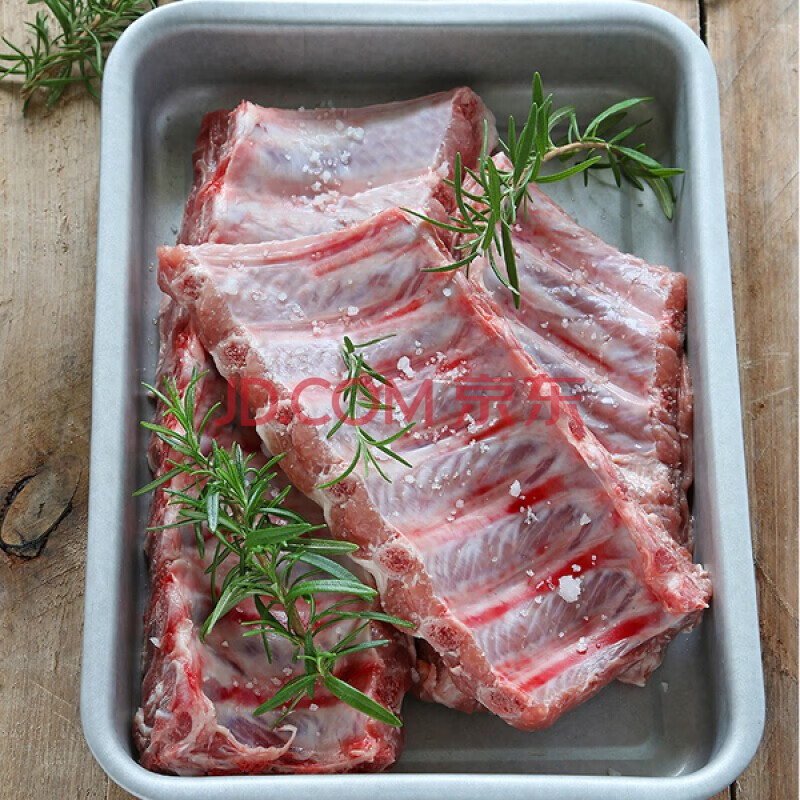 青封铭农家散养黑猪排5斤装新鲜现杀肋排生鲜纯直排排骨