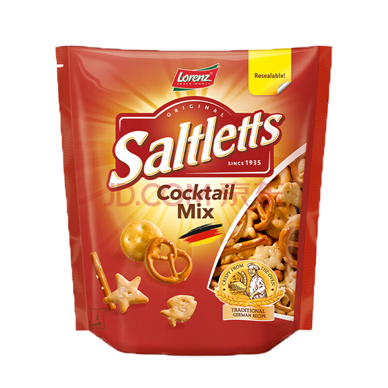 劳伦兹劳仑兹蝴蝶饼混合饼干180g