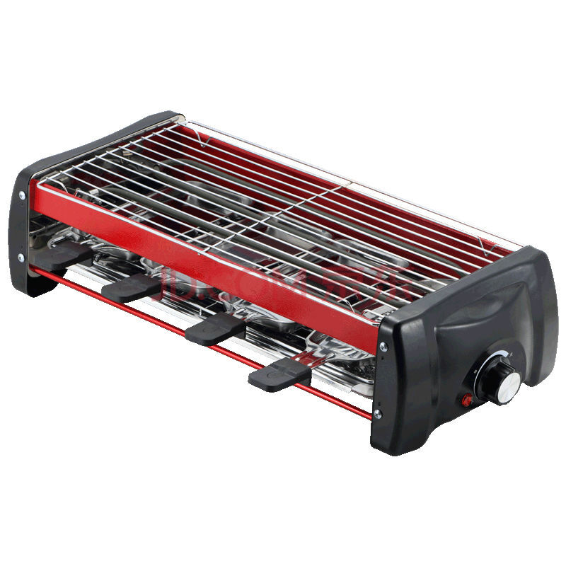 电烧烤炉家用电烧烤架子无烟烤炉小型烤肉炉烤串室内电烤盘烤串机