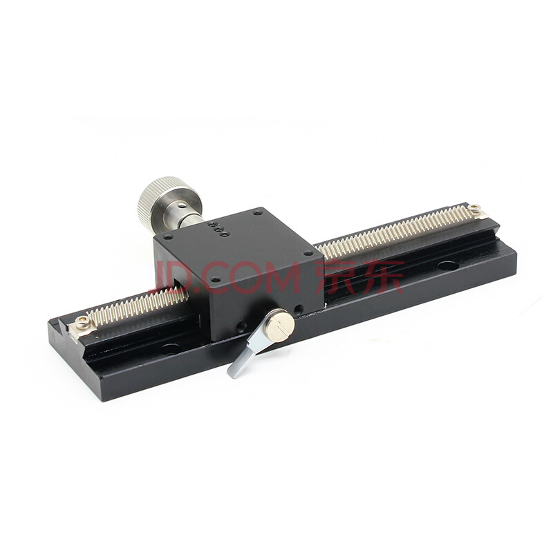 x轴燕尾槽平台lwx40/25-100/50长行程手动位移微调滑台齿轮齿条型 lwx