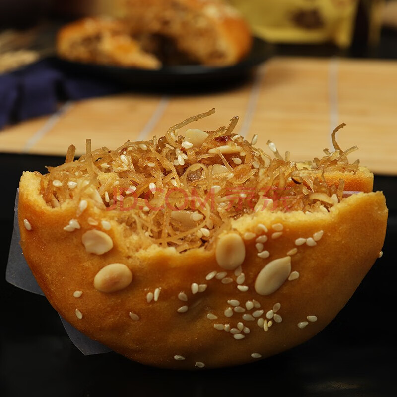 果仁拖罗饼500g老广式五仁椰丝广式大月饼化州湛江吴川特产