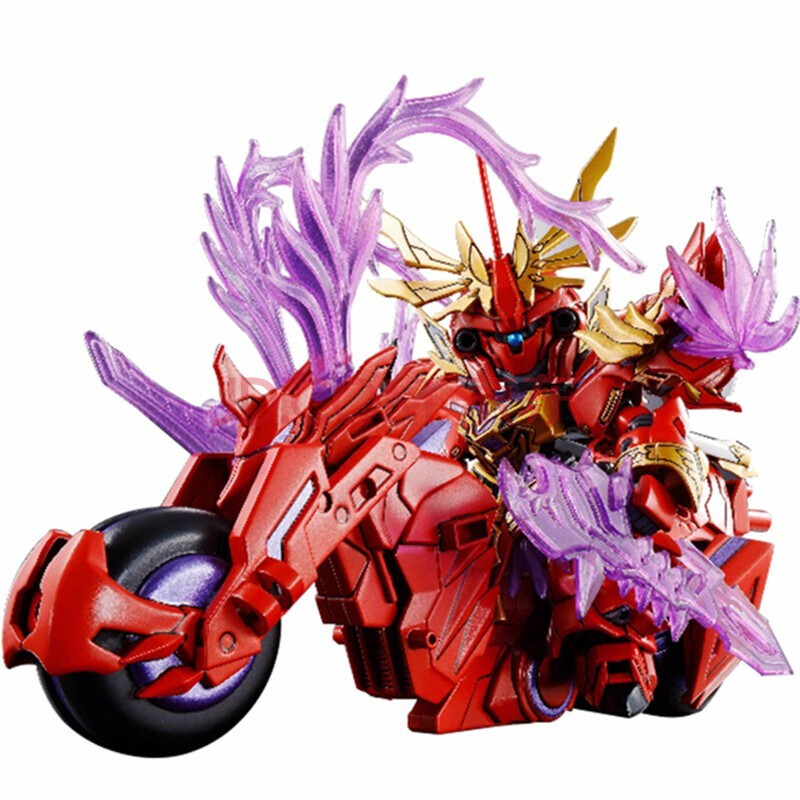 万代(bandai) sd 高达三国创杰传拼装模型手办男孩儿童玩具 三国创杰