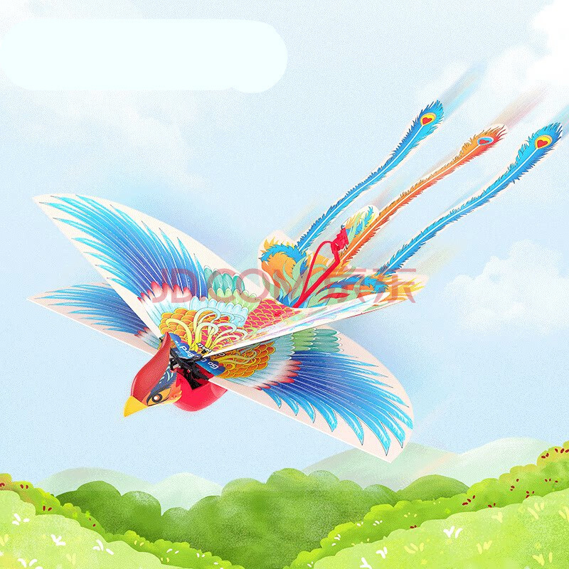 电动飞鸟玩具凤凰仿生鸟飞行器扑翼鸟电子鸟仿真遥控会飞小鸟鲁班