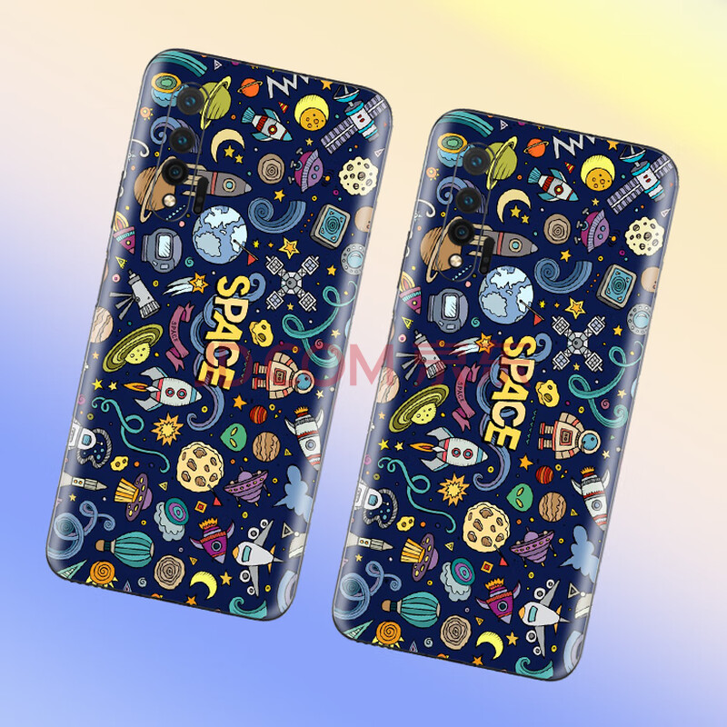 pygdo 适用华为nova6后盖魔术magic2手机贴纸nova4e改色荣耀v20背面