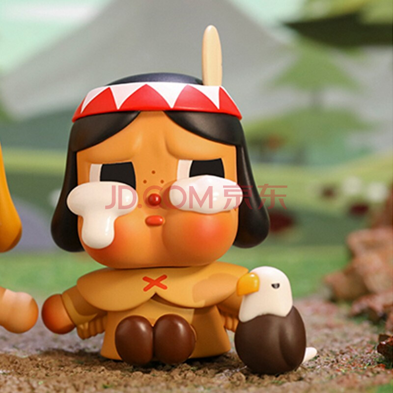 crybaby丛林探险系列盲盒 哭娃宝宝手办 印第安人