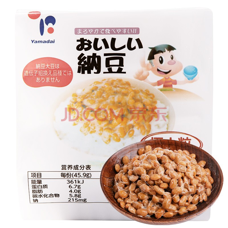 山大北海道纳豆 日本原装进口即食极小粒拉丝发酵纳豆183.6g 183.6g
