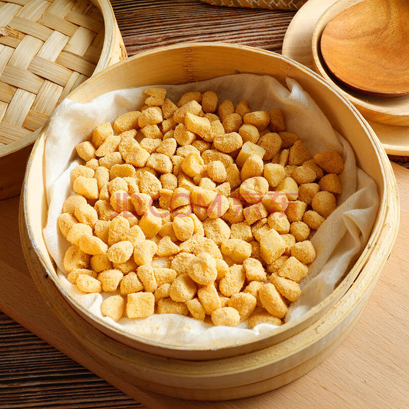 糍粑冰粉颗粒小糍粑糯米糍粑粒冰粉配料冰籽手工糍粑料