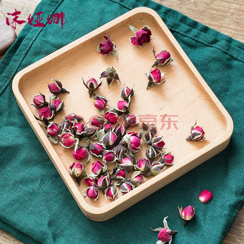 100g金边玫瑰花云南丽江野生特级干玫瑰花草茶袋装