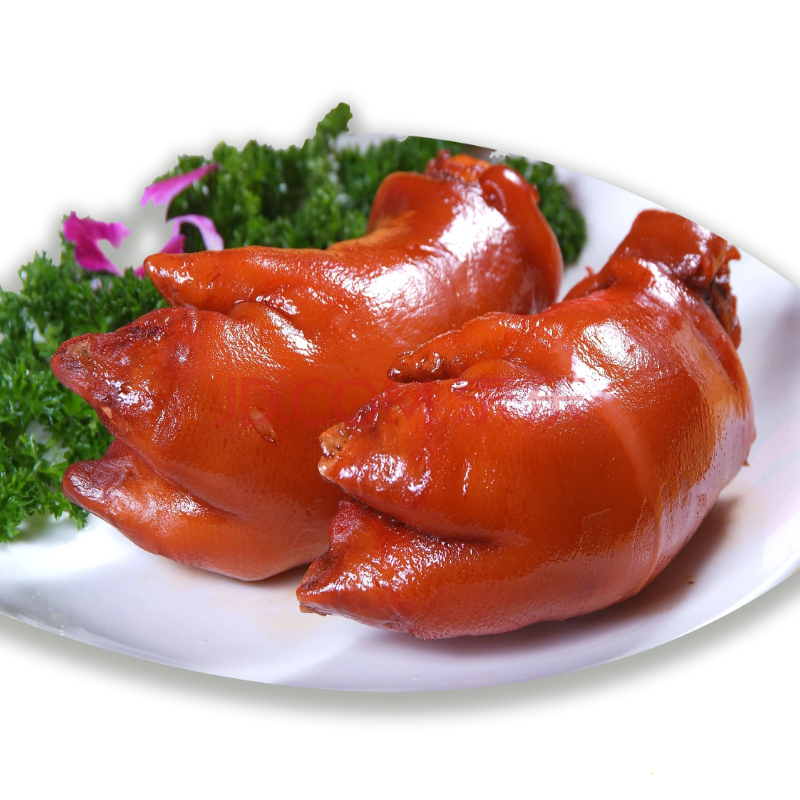 卤肉猪蹄红烧整只带筋真空装猪脚即食肉类熟食下酒菜 1斤装酱猪蹄