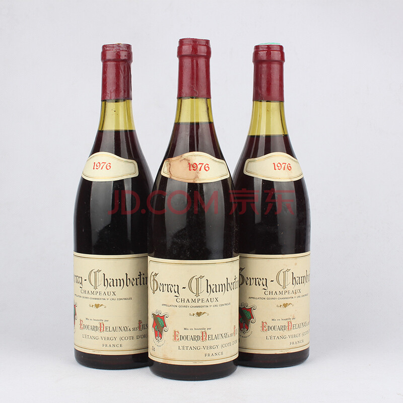 1976年 德拉纳伊酒园干红葡萄酒 750ml 3瓶