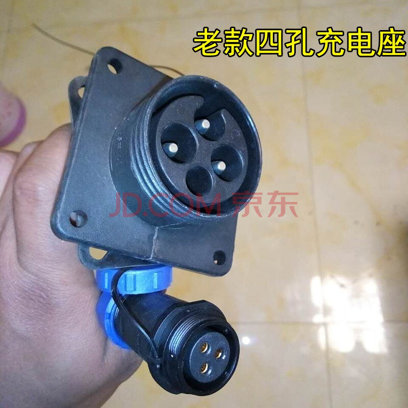 雷丁d50d70d80比德文众新万为电动车充电插头充电枪充电器 充电线 5号