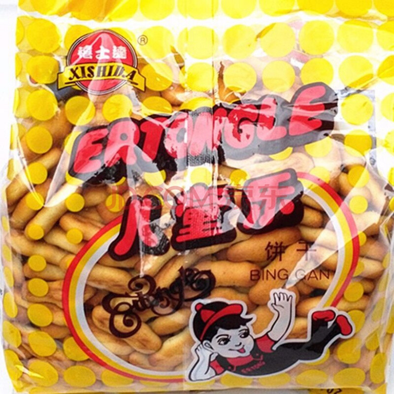 400克大袋喜士逹儿童乐饼干辽宁沈阳特产零食 400克x4袋