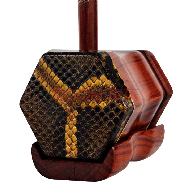 博聆(boling) 红檀二胡纯手工蟒蛇皮专业级演奏二胡 考级成年人儿童