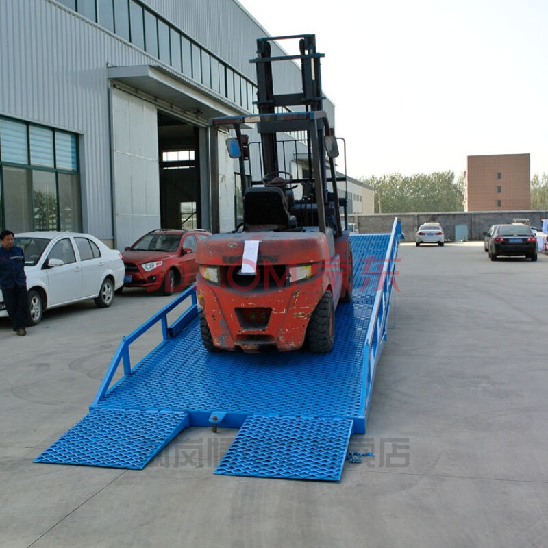 枫岚情 升降平台车移动式液压登车桥货柜叉车卸货平台集装箱装货登高