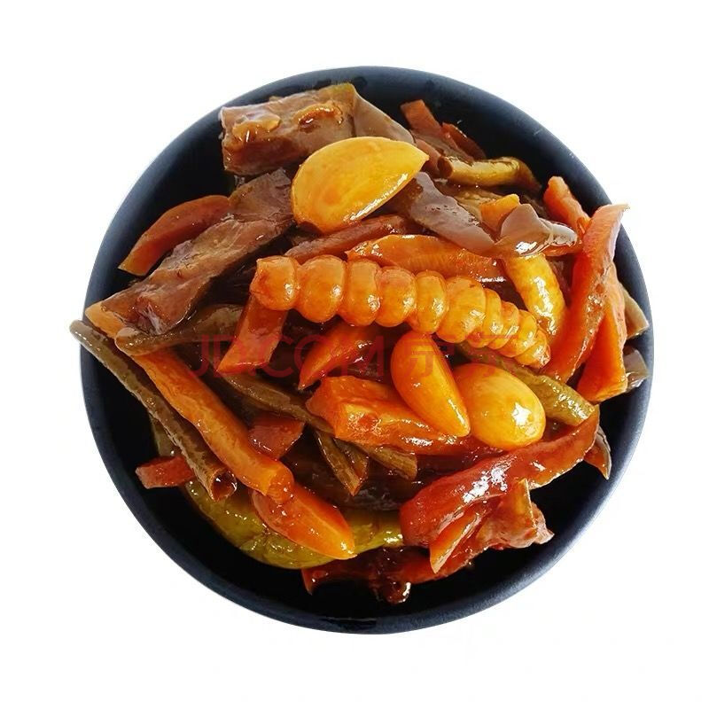 酱八宝菜萝卜干榨菜黄瓜辣椒咸菜下饭菜开胃菜整箱批发 3包酱八宝