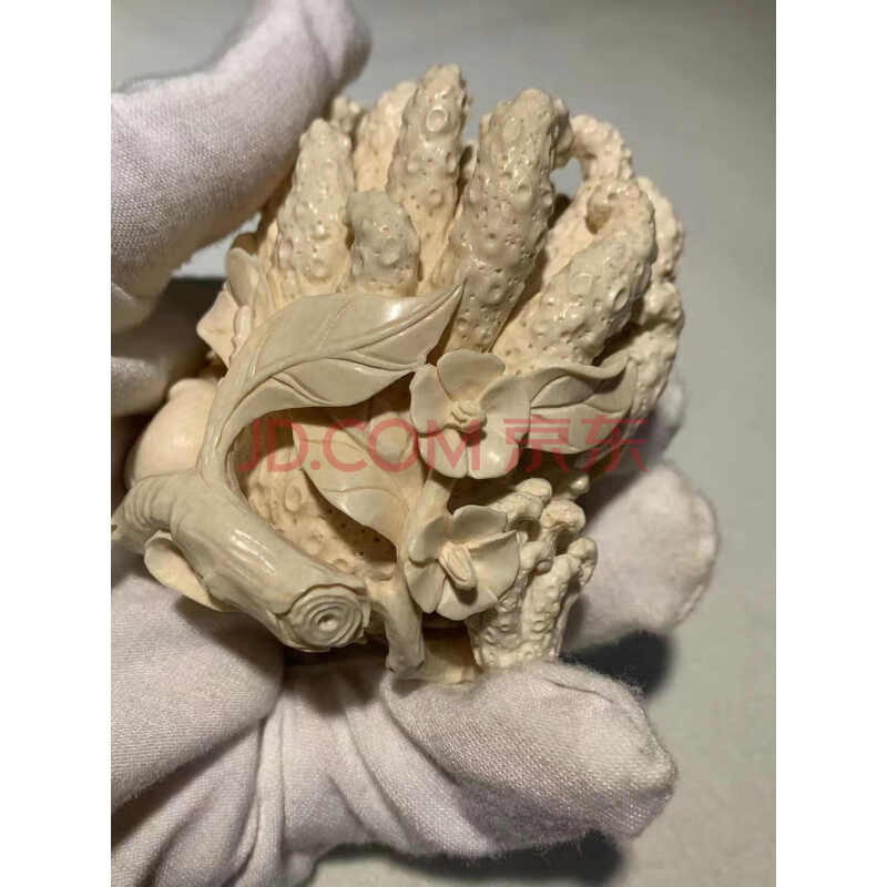 MXY06317  猛犸象牙摆件 约120.8克