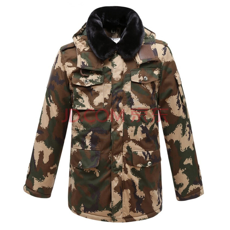 军大衣男款棉大衣07迷彩服作训保安服棉衣冬装大衣冷库防寒服加厚款