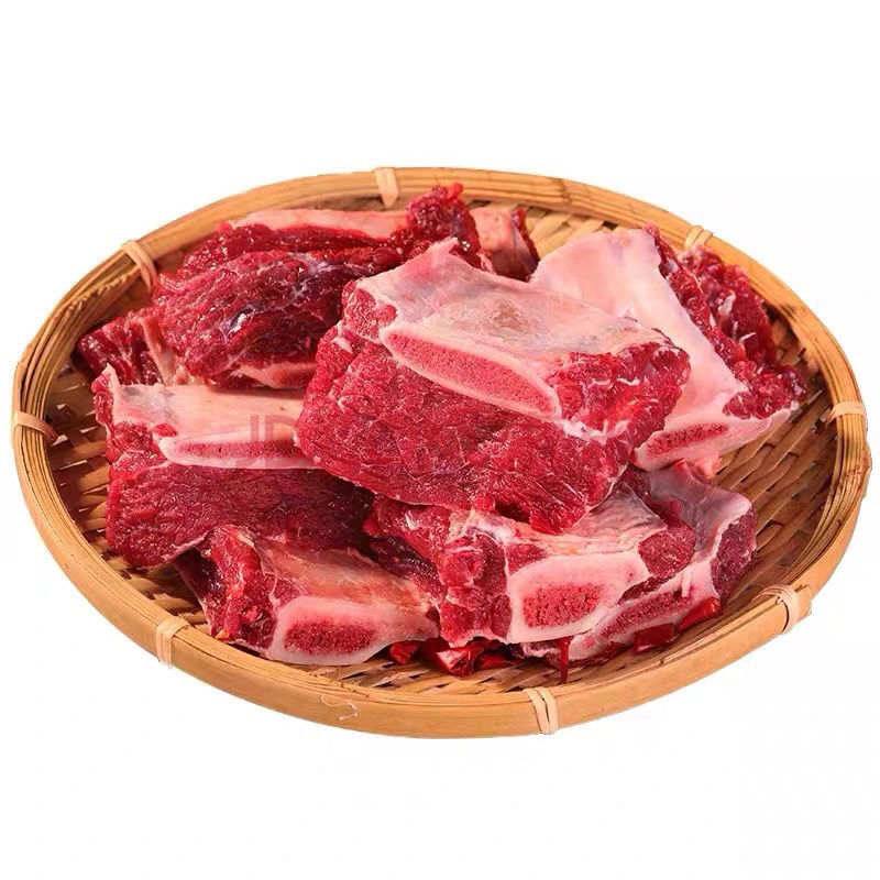 顺丰速运 草原人锡盟草原黄牛排带骨牛肉牛寸排多肉牛仔骨 稻滋香