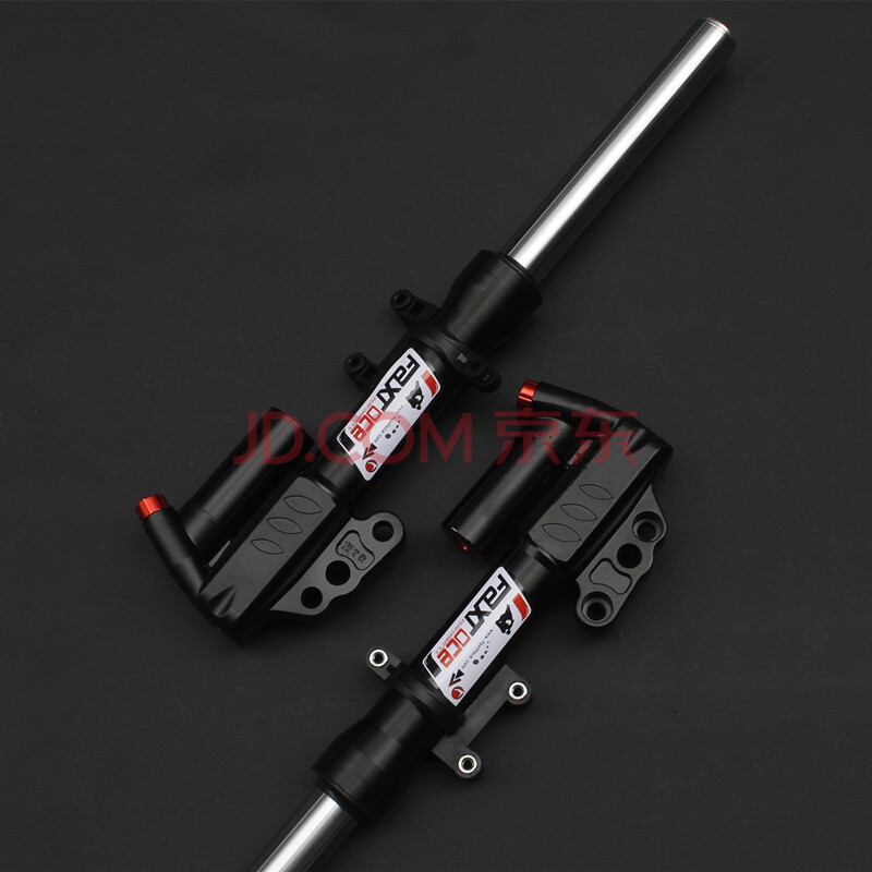 电动车前减震器液压小牛骠骑路虎三代目改装前避震前叉0芯 30芯ak款孔