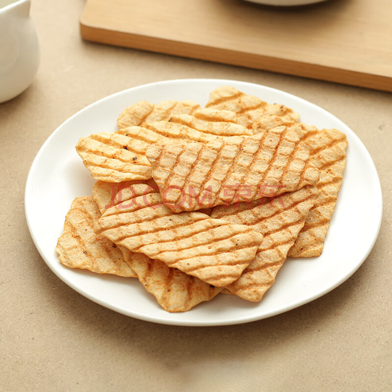 泰国进口休闲小吃零食zeamax牌 海米仙烤鱼片鱼饼膨化食品30g 香辣味