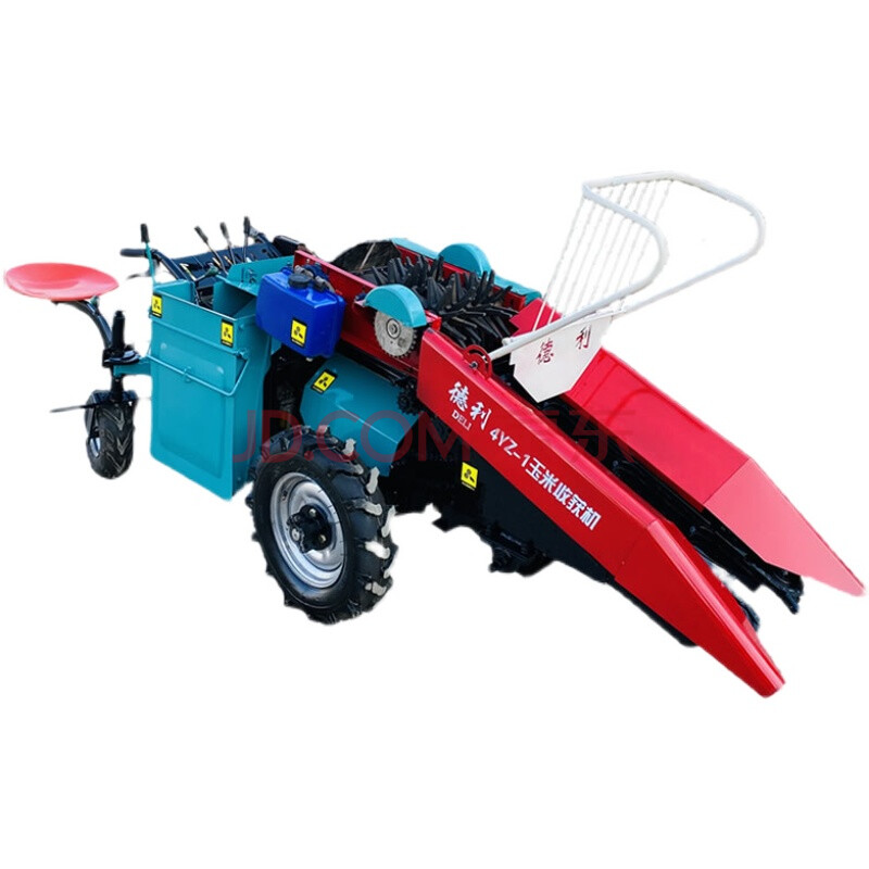 玉米收割机小型柴油玉米收割机全新小型家用收获机秸秆收割粉碎多功能