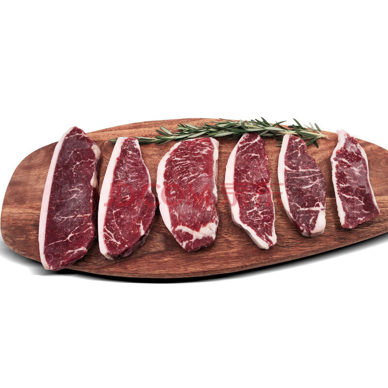 谷饲300天三角尾扒 臀腰肉盖m5小西冷牛排1kg 牛排皇后 默认2cm 2cm