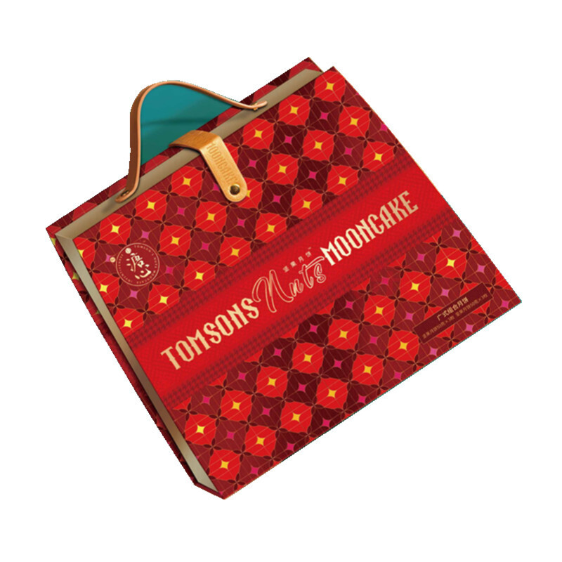 溏心月饼溏潮系列摩登心礼450g整箱8盒火腿坚果叉烧坚果中秋礼盒 摩登