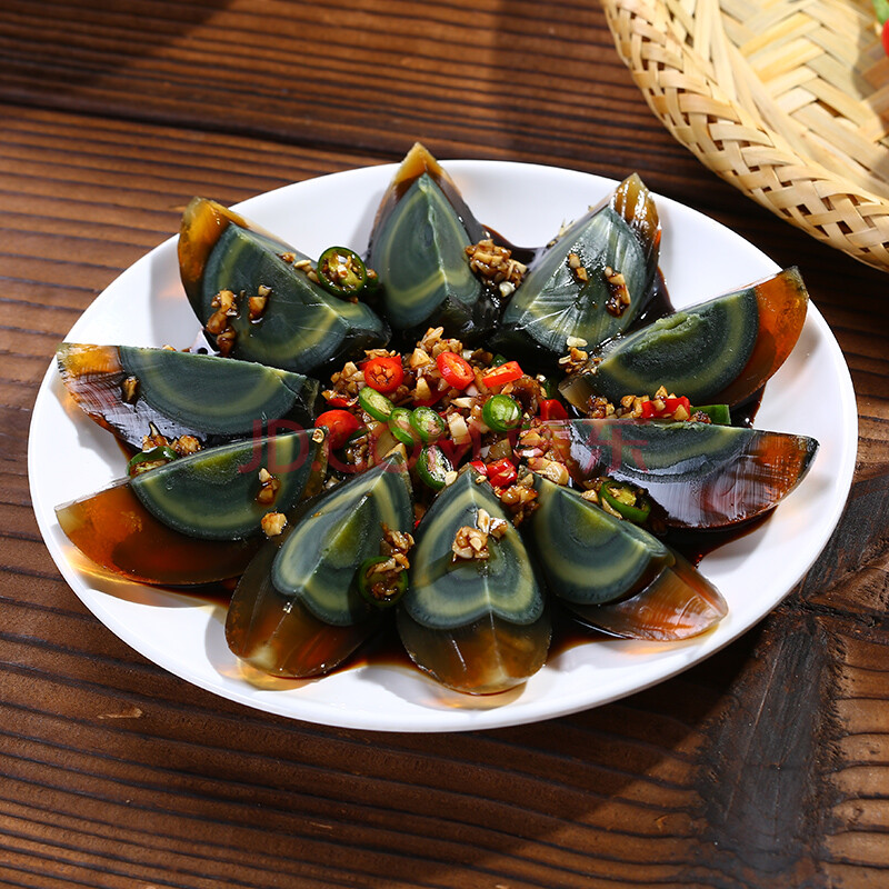 松花皮蛋无铅工艺皮蛋松花蛋变蛋盐皮咸皮蛋特产微山湖 20枚